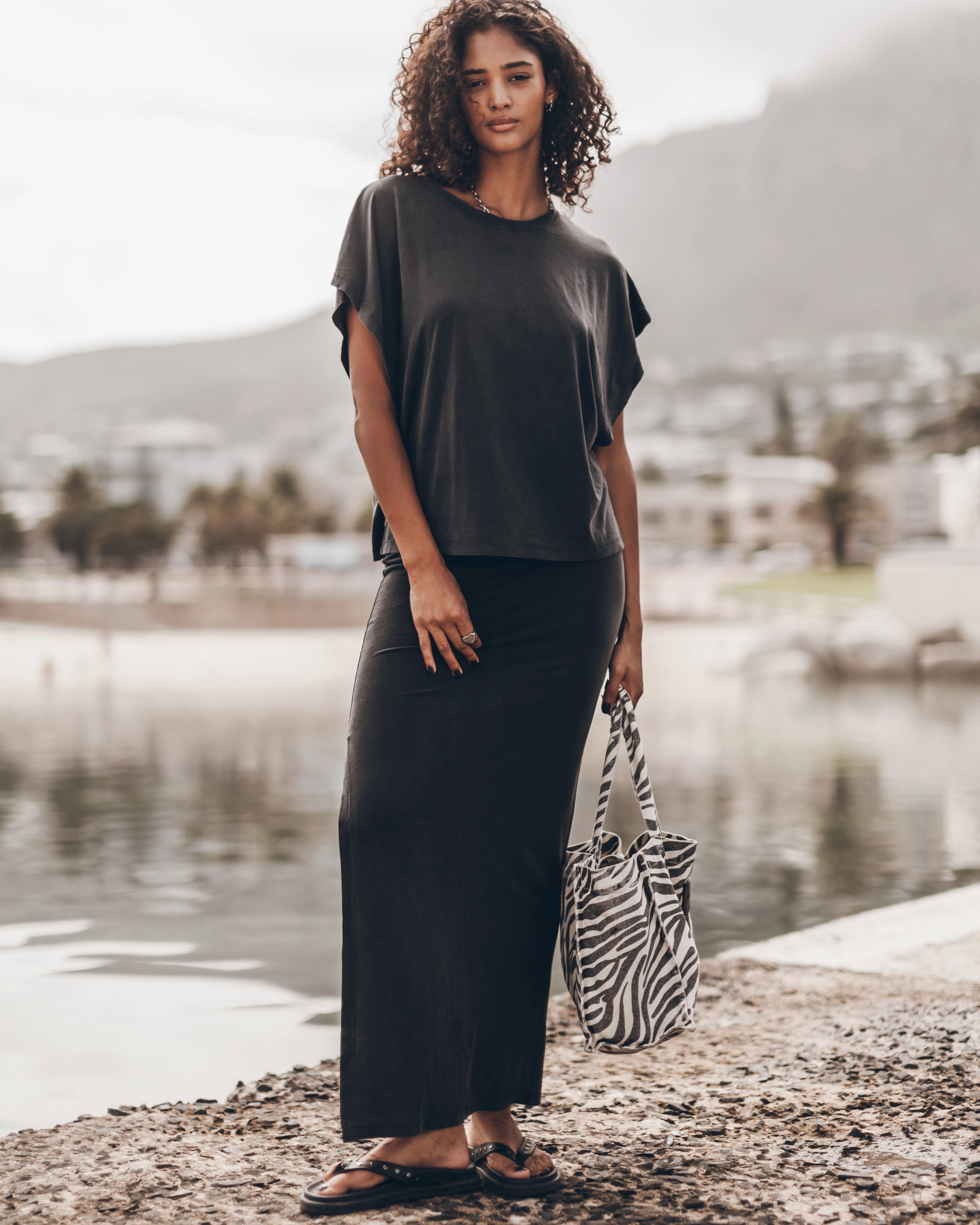 The Dark Long Skirt