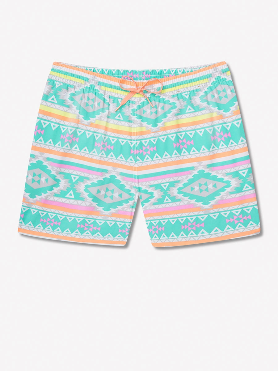 The En Fuegos 4"  (Classic Swim Trunk)