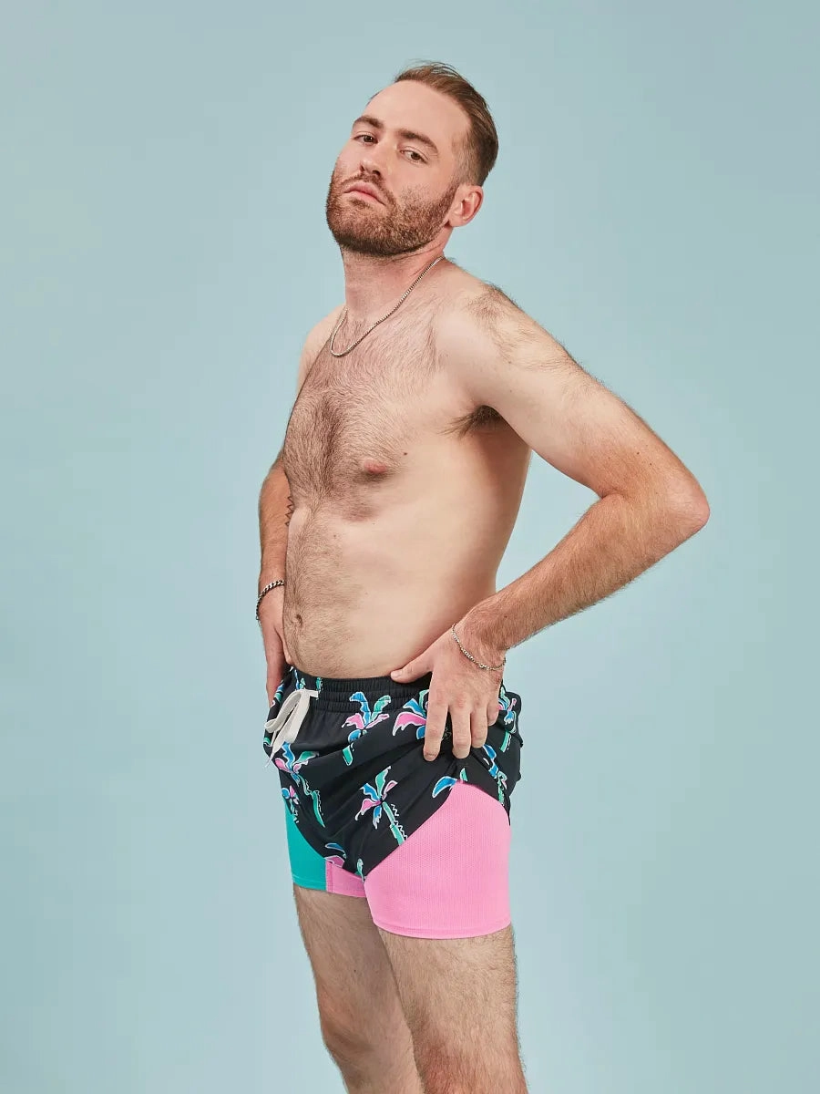 The Havana Nights 4" (Lined Classic Swim Trunk)