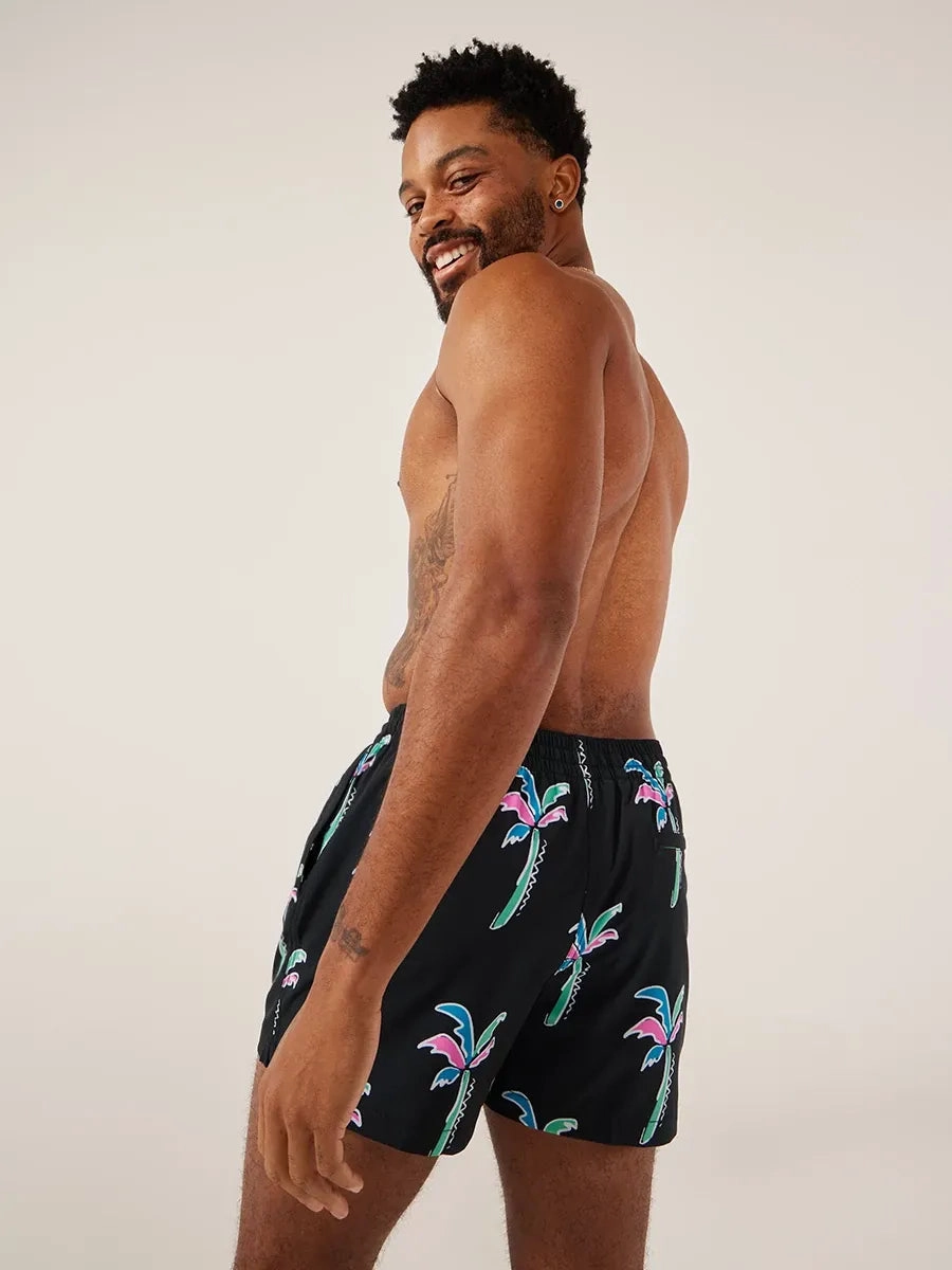 The Havana Nights 4" (Lined Classic Swim Trunk)