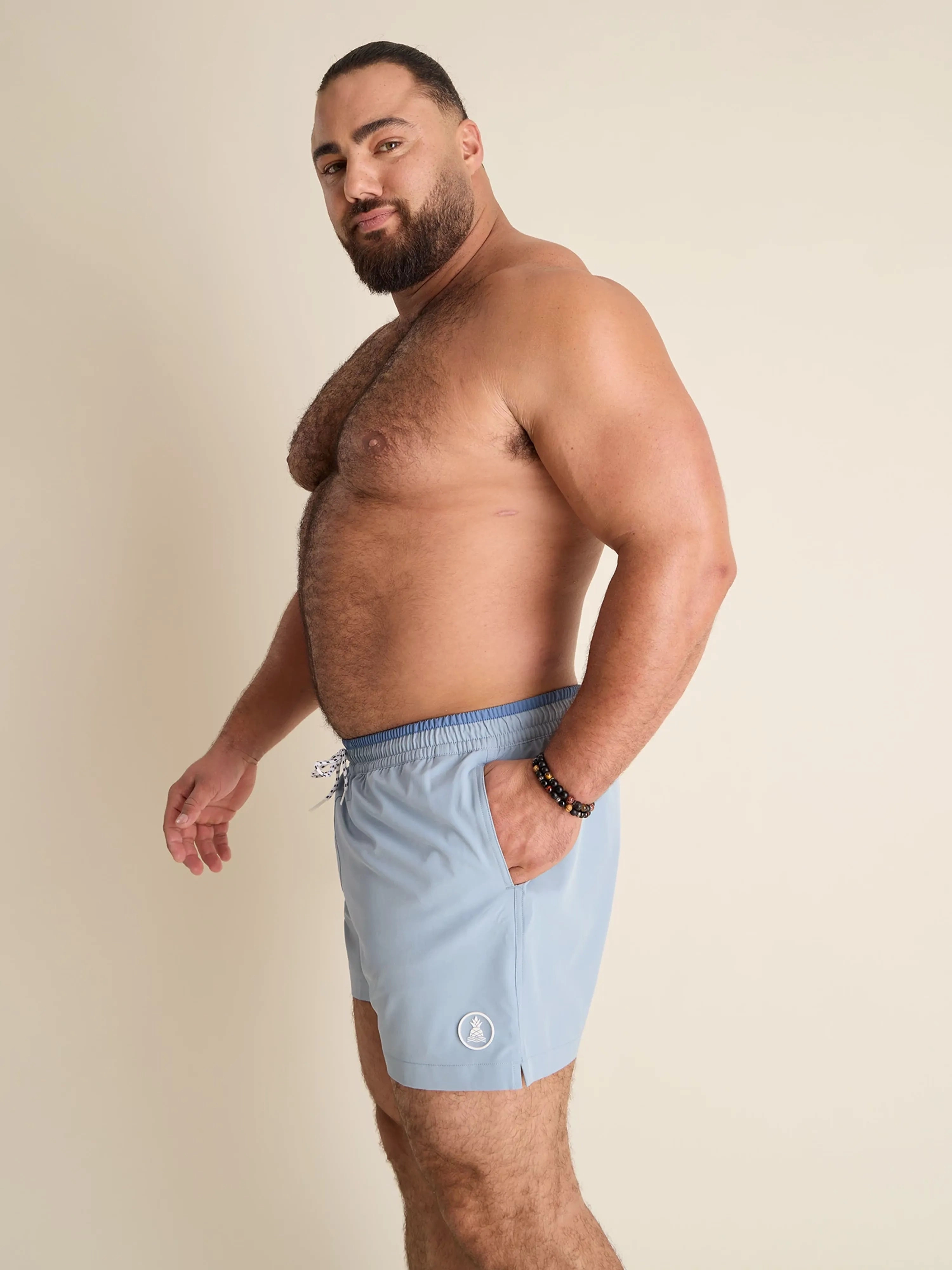 The Misty Breezes 4" (Classic Lined Swim Trunk)