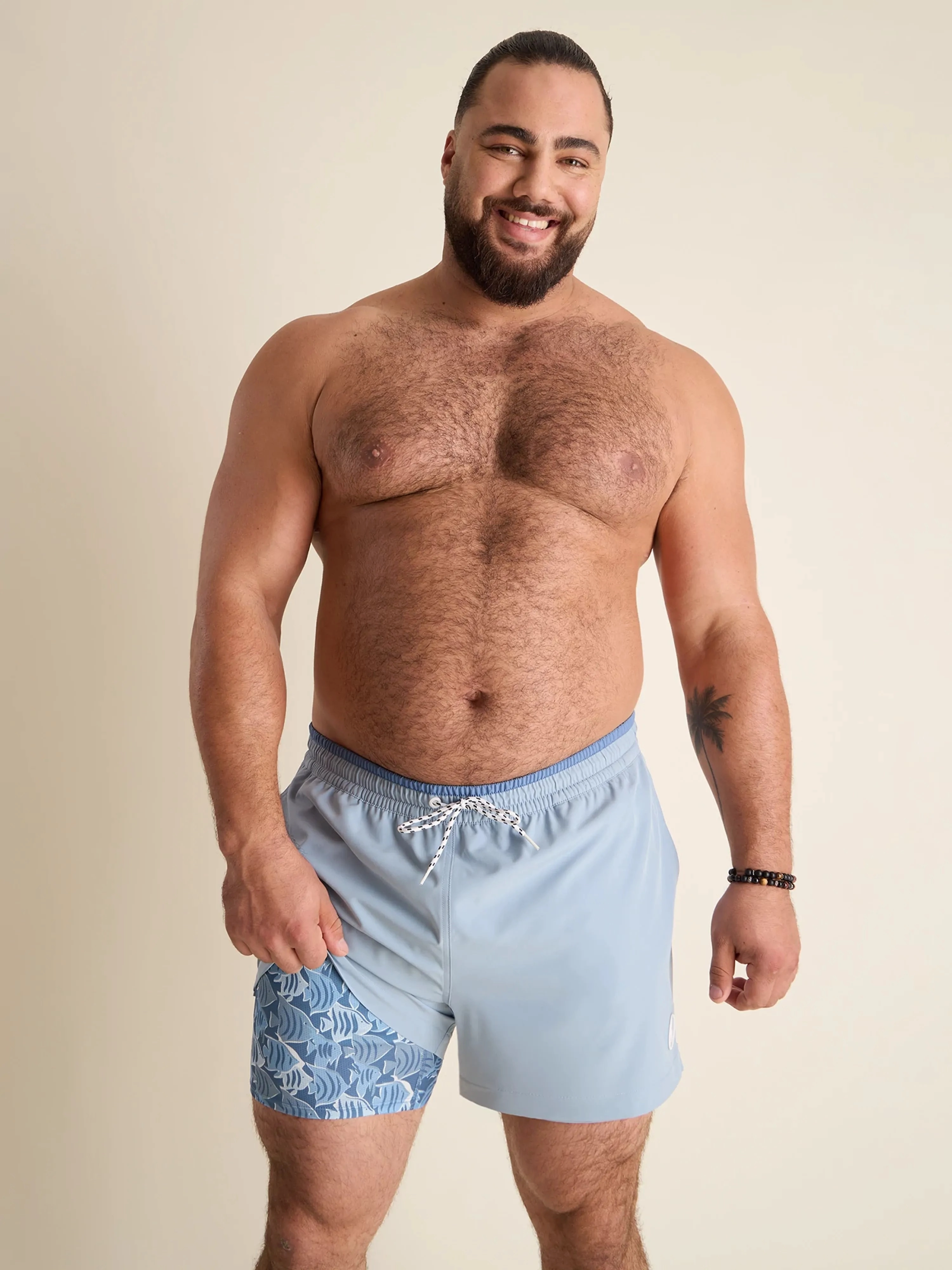 The Misty Breezes 4" (Classic Lined Swim Trunk)