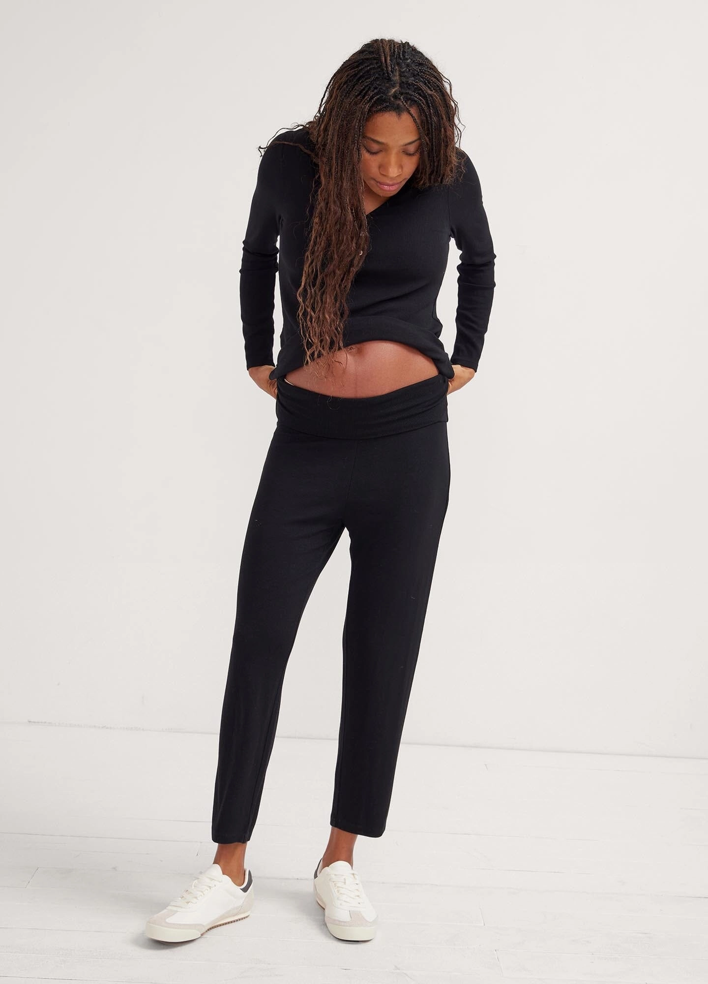 The Softest Rib Over/Under Lounge Pant