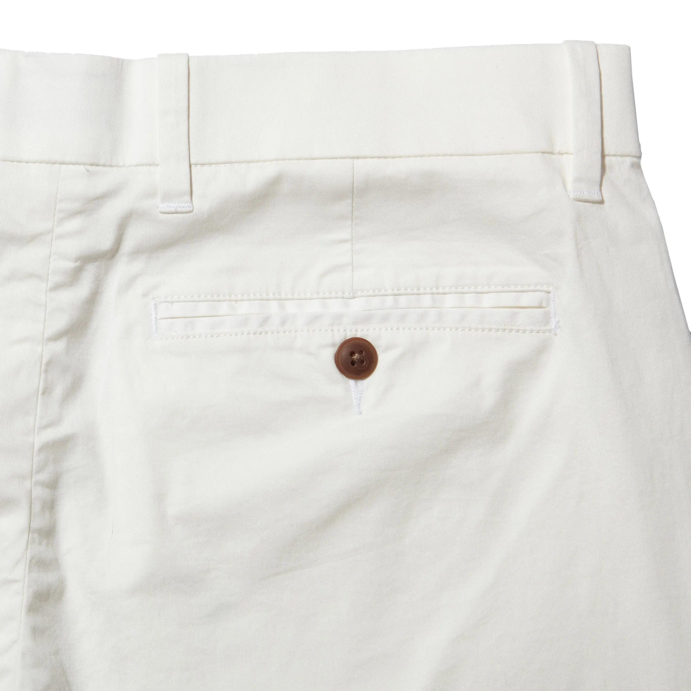 Thompson Flex Stretch Shorts  7"- White