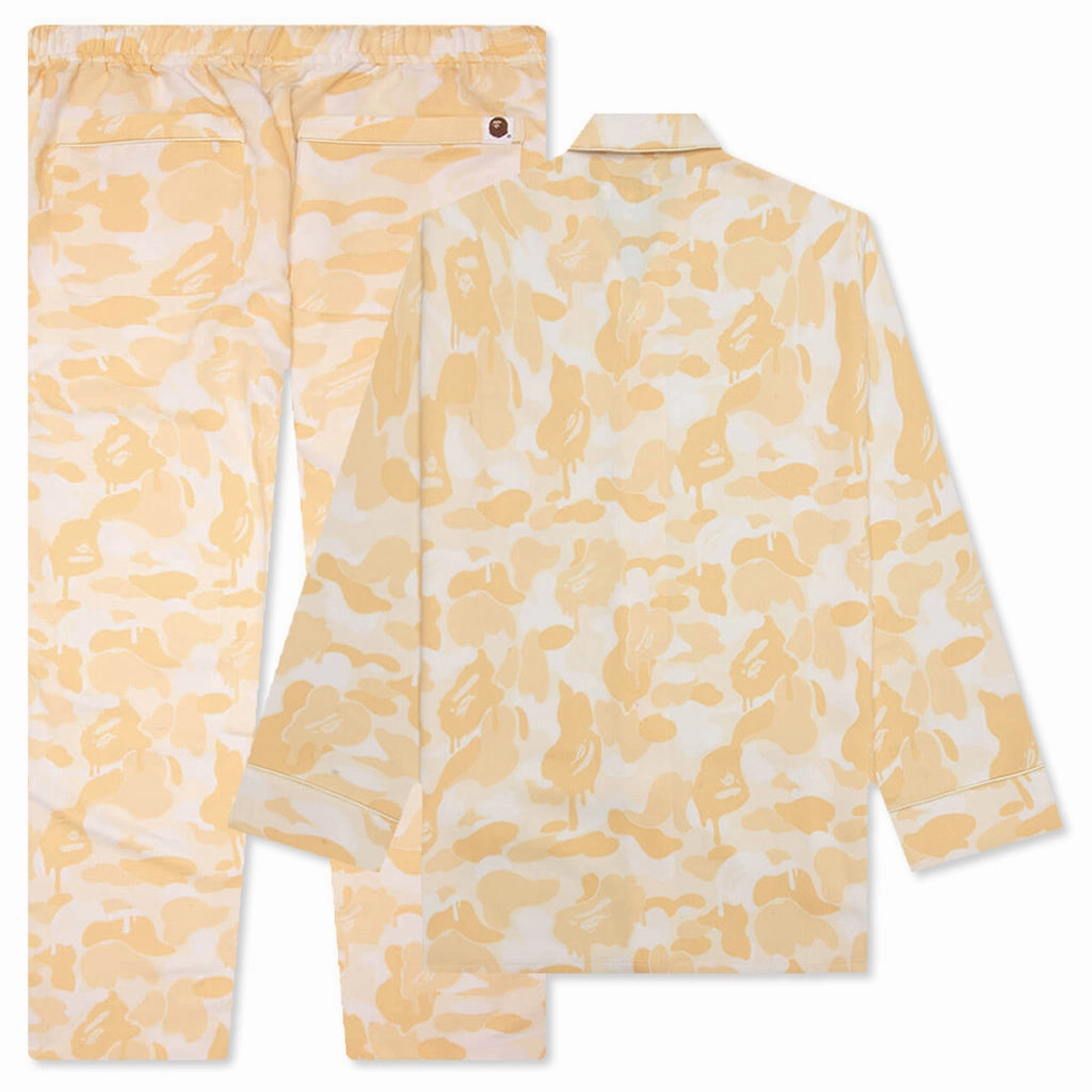 Valentine Chocolate Camo Pajamas - Ivory