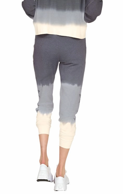 Vintage Havana Rhinestone Star Dip Dye Jogger B9926