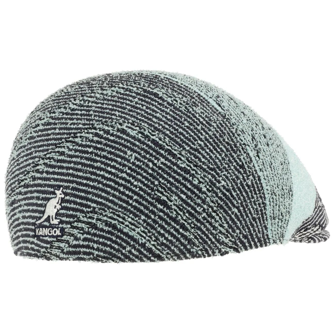 Wavy Stripe 507 Flat Cap by Kangol