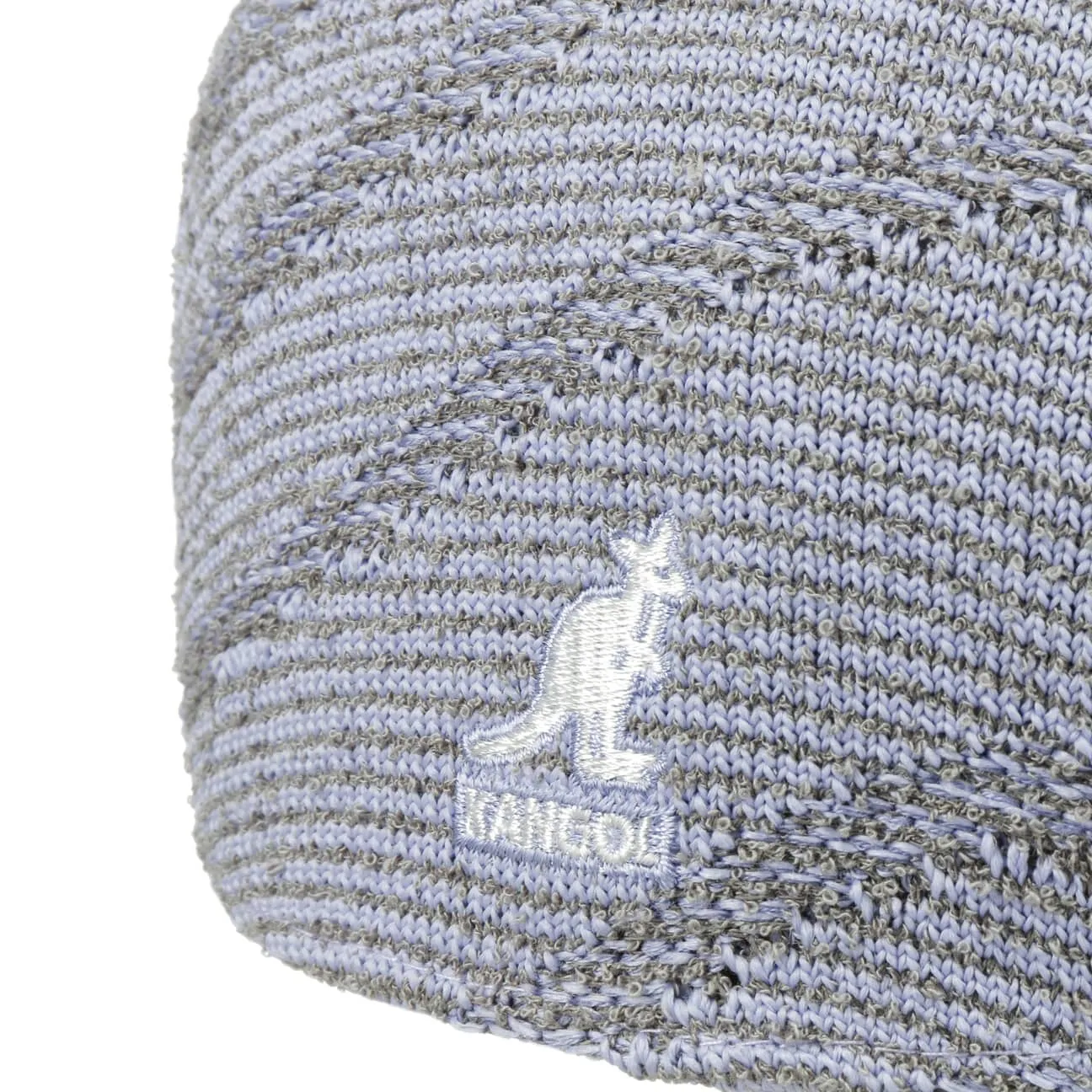 Wavy Stripe 507 Flat Cap by Kangol