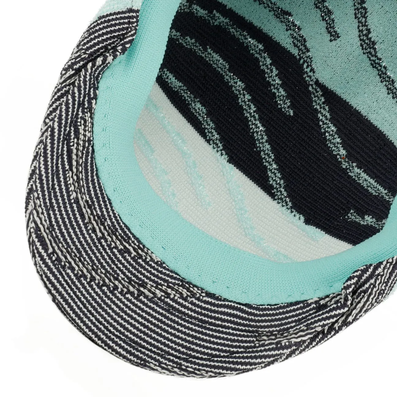 Wavy Stripe 507 Flat Cap by Kangol