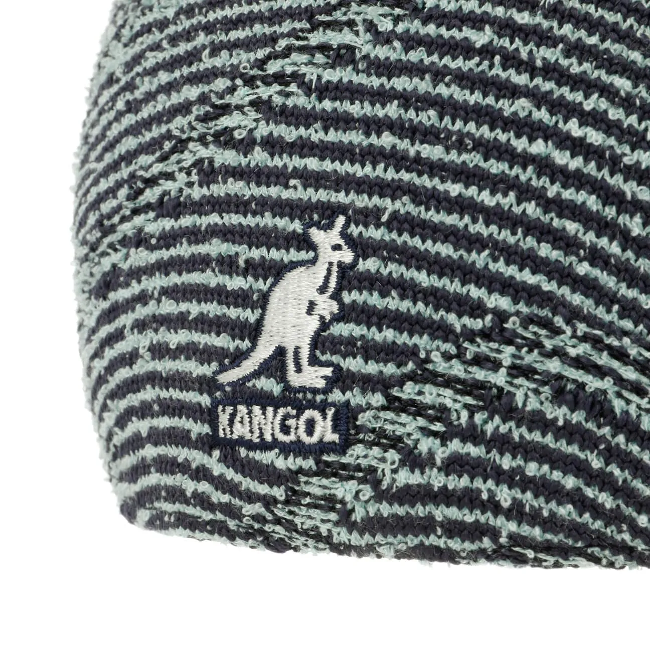 Wavy Stripe 507 Flat Cap by Kangol