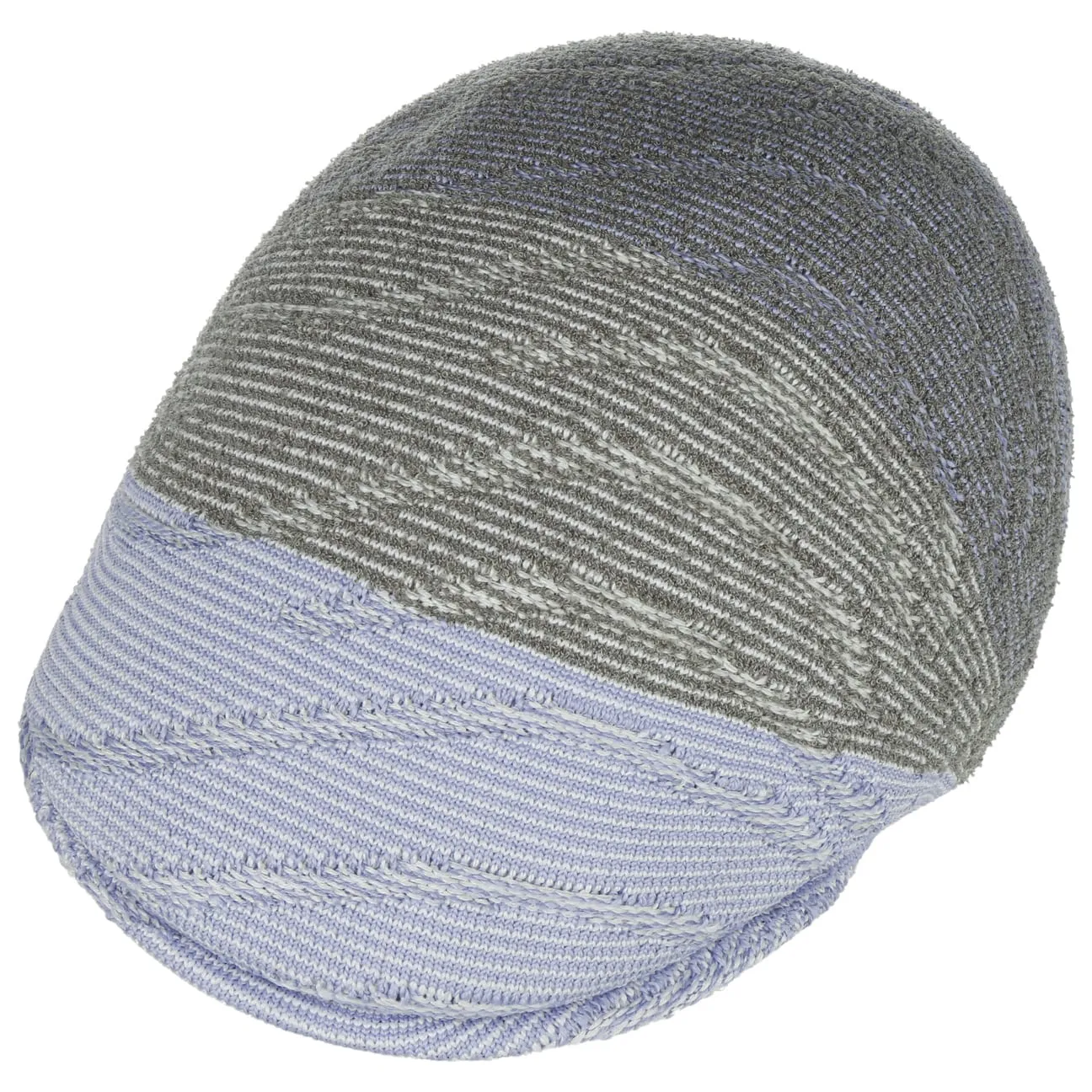 Wavy Stripe 507 Flat Cap by Kangol