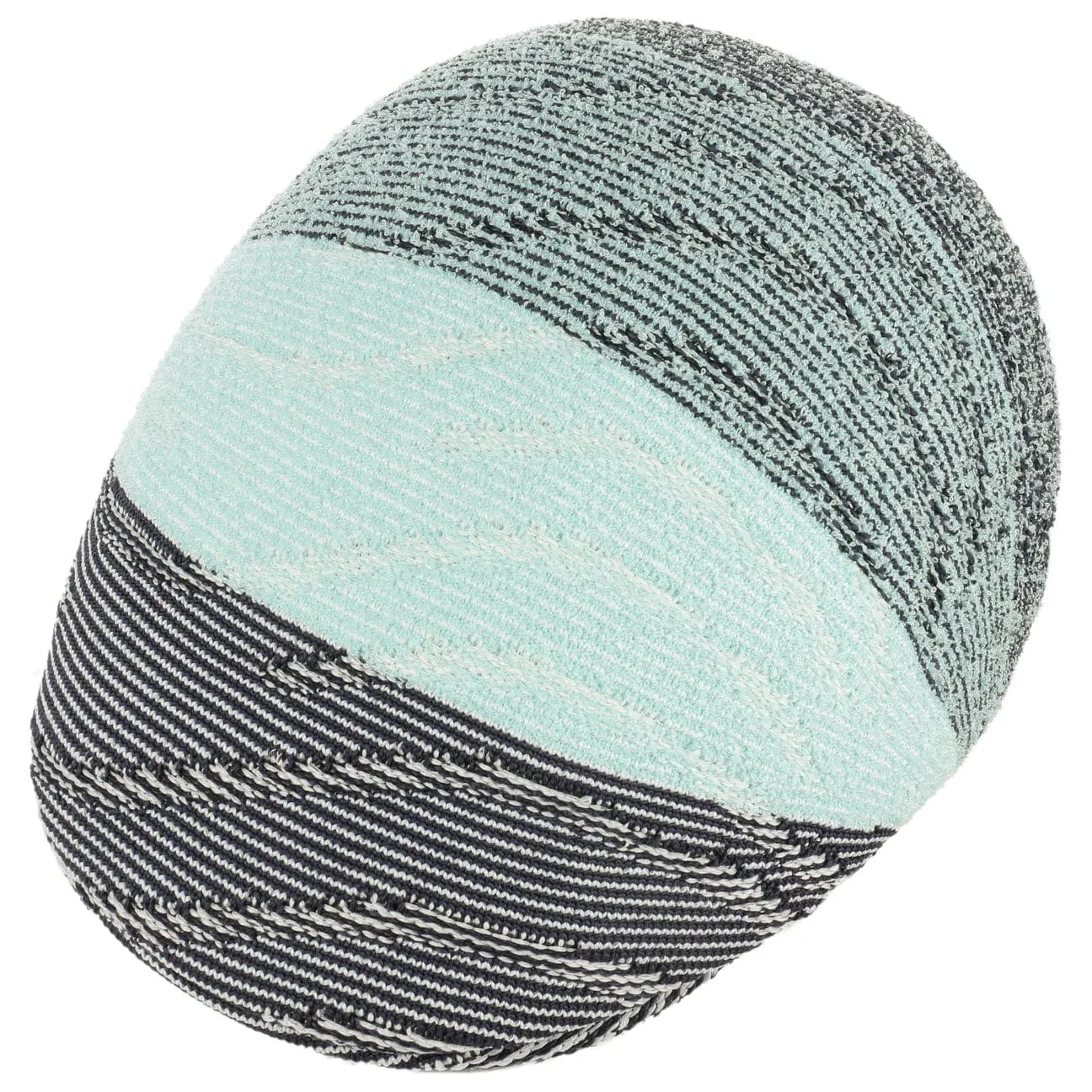 Wavy Stripe 507 Flat Cap by Kangol