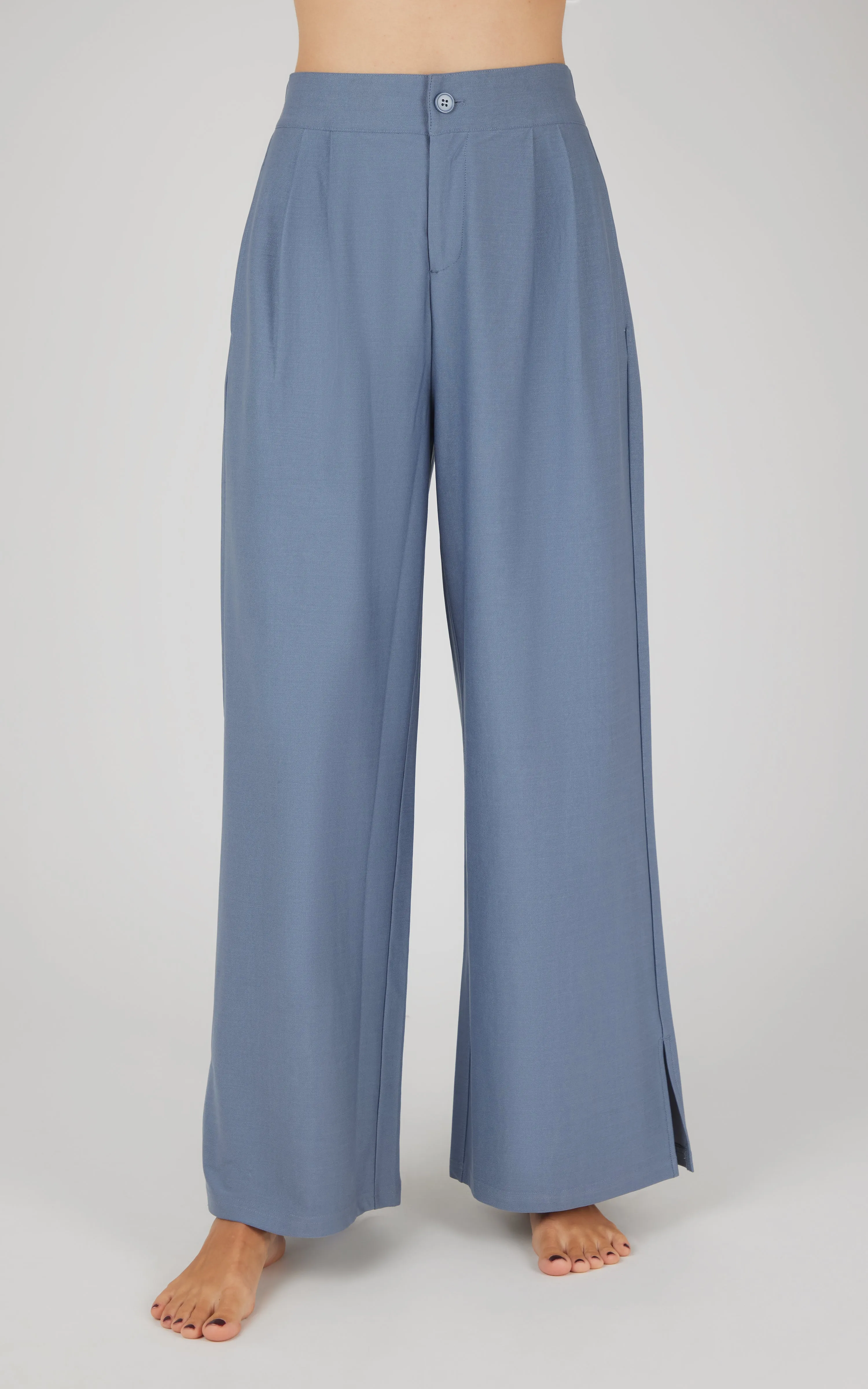Wear to Work Denim Wide Leg Pant