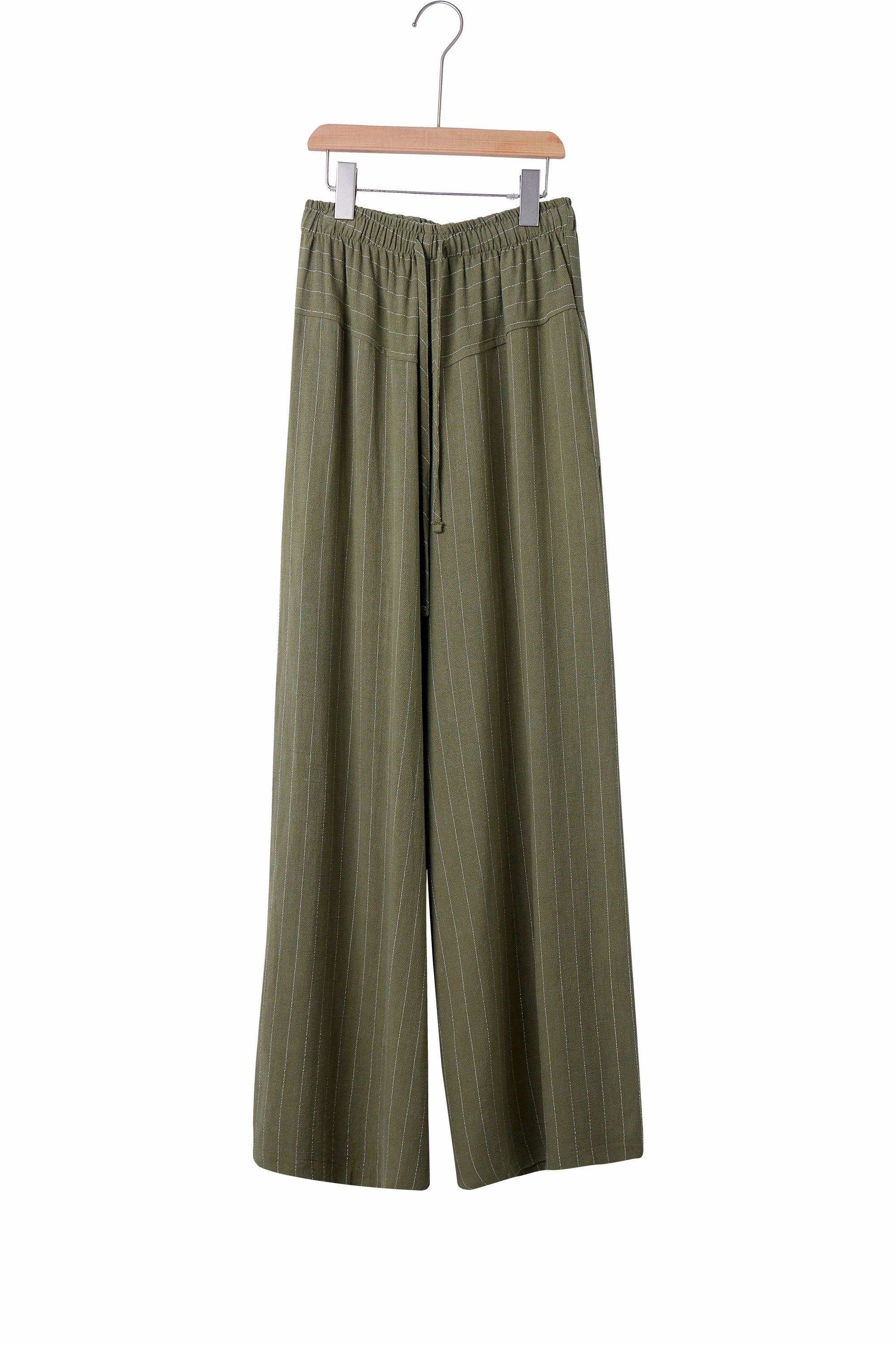 Yve Striped Linen Pants